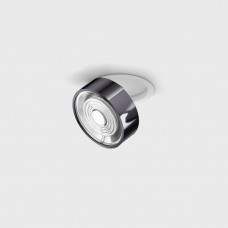 Потолочный светильник LTX SOL IN, D95mm, H33mm, LED 14W 4000K, белый/diamond black (01.9533.14.940.WH/DB)