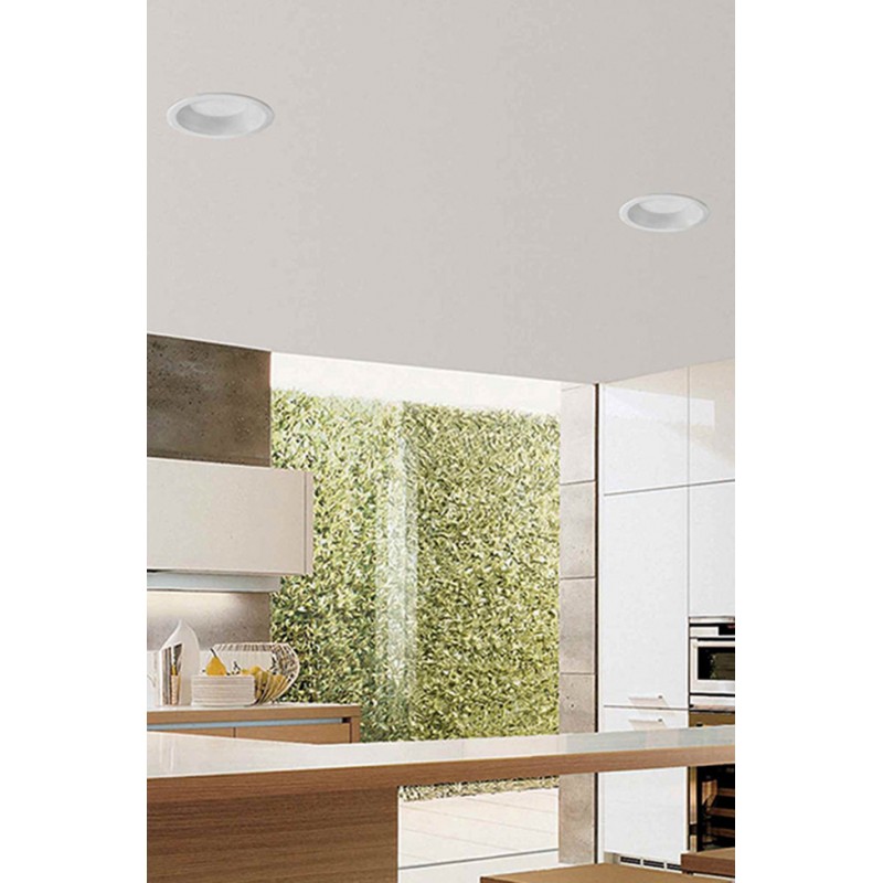 Потолочный светильник Faro 42929 SON 220 White recessed lamp 24W warm light, 24 Вт, 2000 лм, 2700K