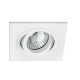 Точечный светильник Faro 43396 Radon SQ White recessed lamp