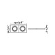Точковий світильник Faro 43397 Radon RCT White recessed lamp