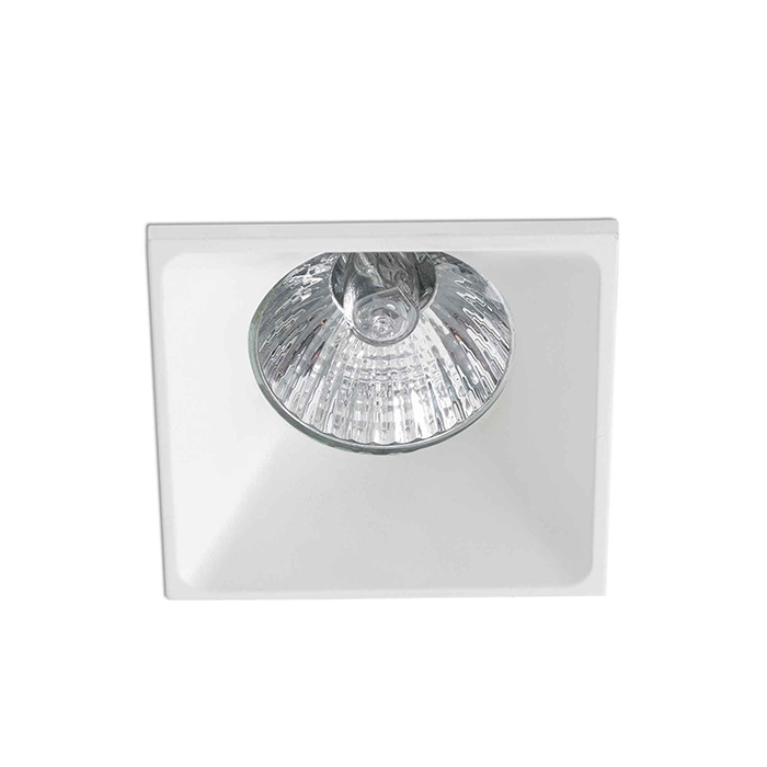 Точечный светильник Faro 43400 Neon SQ White recessed lamp