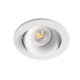 Точковий світильник Faro 43401 Argon R White recessed lamp