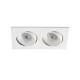 Точковий світильник Faro 43403 Argon RCT White recessed lamp