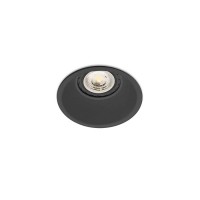 Точечный светильник Faro 43405 Gas Black recessed lamp