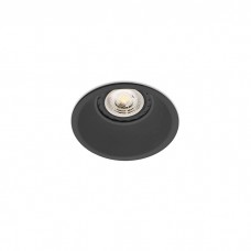 Точечный светильник Faro 43405 Gas Black recessed lamp