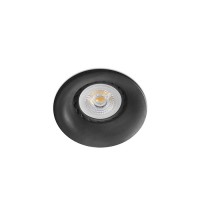 Точечный светильник Faro 43409 Neon R Black recessed lamp