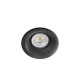 Точечный светильник Faro 43409 Neon R Black recessed lamp