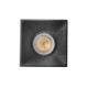 Точечный светильник Faro 43410 Neon SQ Black recessed lamp