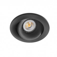 Точечный светильник Faro 43411 Argon R Black recessed lamp