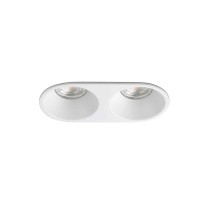 Точечный светильник Faro 43420 Gas White Recessed Lamp 2l Gu10/mr16