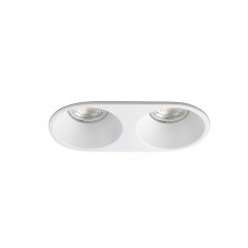 Точечный светильник Faro 43420 Gas White Recessed Lamp 2l Gu10/mr16