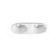Точечный светильник Faro 43420 Gas White Recessed Lamp 2l Gu10/mr16