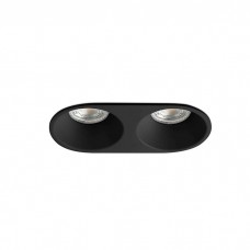 Точечный светильник Faro 43421 Gas Black Recessed Lamp 2l Gu10/mr16