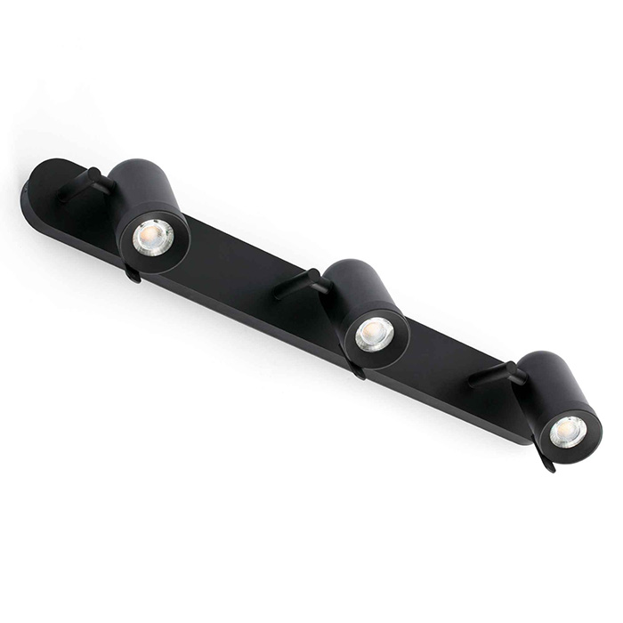 Спот - Faro 43527 ORLEANS 3L Black wall lamp