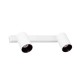 Спот - Faro 43742 STAN 2L White wall/ceiling lamp
