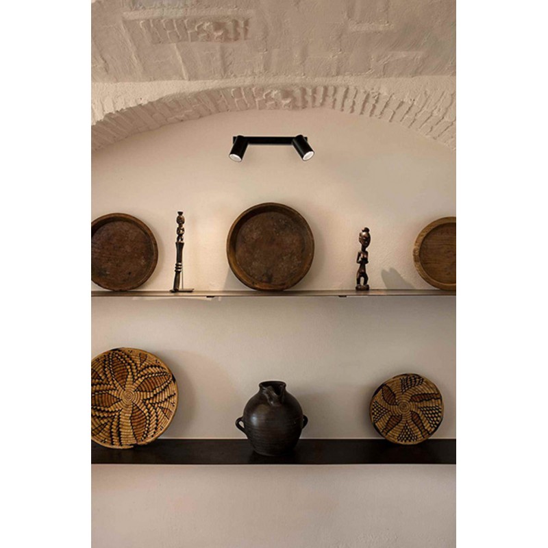 Спот - Faro 43743 STAN 2L Black wall/ceiling lamp