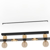 Настінний світильник Faro 43751 STAN 2L Black wall lamp
