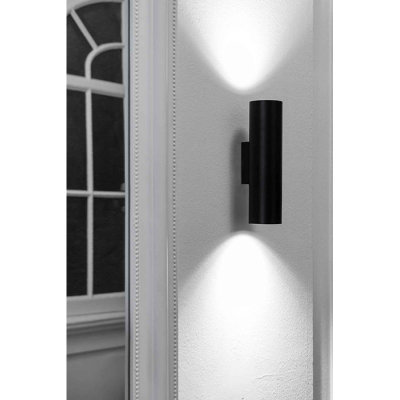 Настенный светильник Faro 43751 STAN 2L Black wall lamp