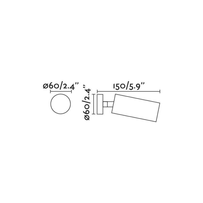 Спот Faro 43762 STAN Satin gold projector