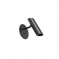 Спот - Faro 43793 Leo Wall Light Black LED 3.5W 2700K, 3.5 Вт, 300 лм, 2700K
