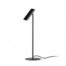 Настольная лампа Faro 43797 Leo Table Table Black LED 7W 2700K, 3.5 Вт, 300 лм, 2700K