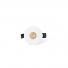 Точечный светильник Faro 43880 Lox Recessed Adjustable White 5-9W 2700K 36°, 8 Вт, 473 лм, 2700K