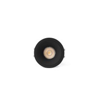 Точечный светильник Faro 43881 Lox Recessed Adjustable Black 5-9W 2700K 36°, 8 Вт, 473 лм, 2700K