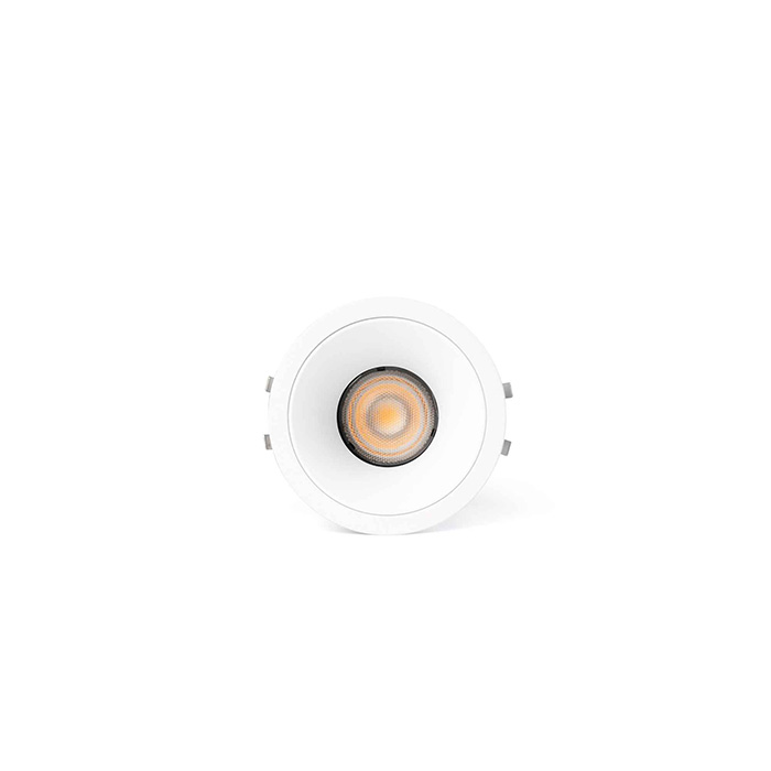 Точечный светильник Faro 43882 Lox Recessed Adjustable White 5-9W 3000K 36°, 8 Вт, 473 лм, 3000K