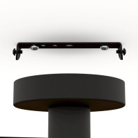 Точковий світильник Faro 43883 Lox Recessed Adjustable Black 5-9W 3000K 36°, 8 Вт, 473 лм, 3000K