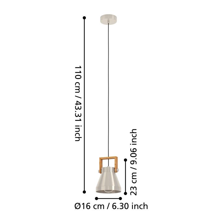 Підвісний світильник Eglo 43951 CAWTON pendant light