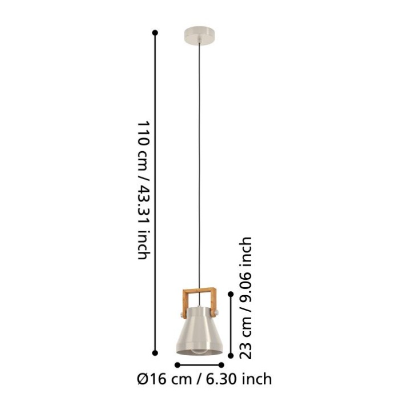 Підвісний світильник Eglo 43951 CAWTON pendant light