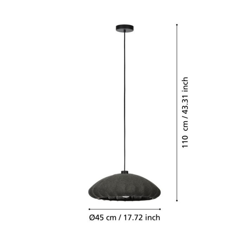 Підвісний світильник Eglo 43961 BARLASTON pendant light