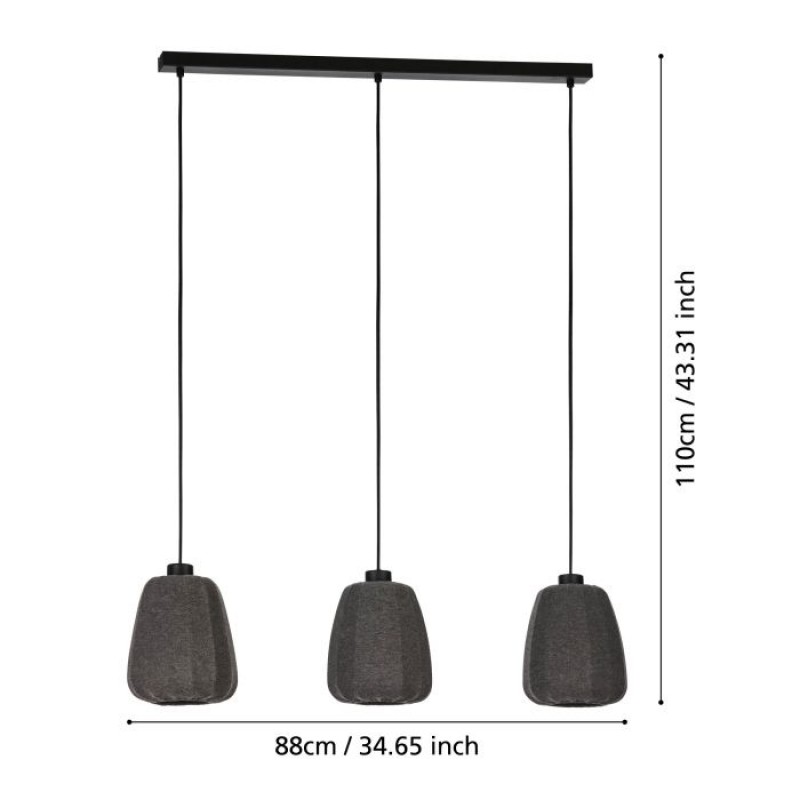 Підвісний світильник Eglo 43962 BARLASTON pendant light