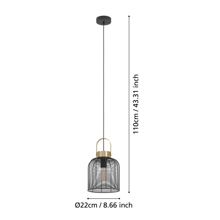 Підвісний світильник Eglo 43963 ROUNDHAM pendant light