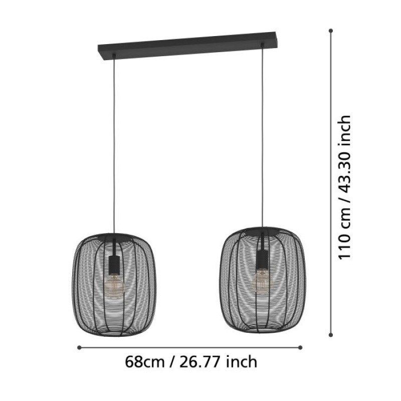 Підвісний світильник Eglo 43966 RINROE pendant light