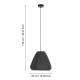 Підвісний світильник Eglo 43973 BARLASTON pendant light