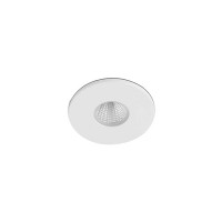 Точечный светильник Faro 44001 Tast Emp. Round White/white LED 5W 2700K, 5 Вт, 350 лм, 2700K