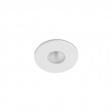 Точечный светильник Faro 44001 Tast Emp. Round White/white LED 5W 2700K, 5 Вт, 350 лм, 2700K