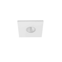 Точечный светильник Faro 44002 Tast Emp. Square White/white LED 5W 2700K, 5 Вт, 350 лм, 2700K
