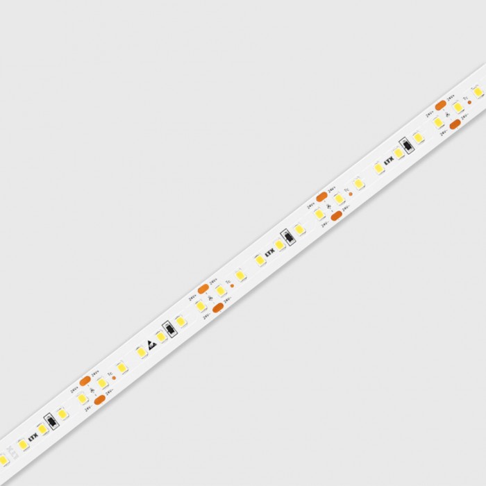 Світлодіодна гнучка стрічка. L5000mm, w12mm, h1.6mm, 2300K, 9.6W/m, 24V, ціна за м.п. (11.24.120.10.20.050.923)