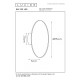 Настенный светильник Lucide 46201/06/30 Eklyps led, 6 Вт, 360 лм, 3000K