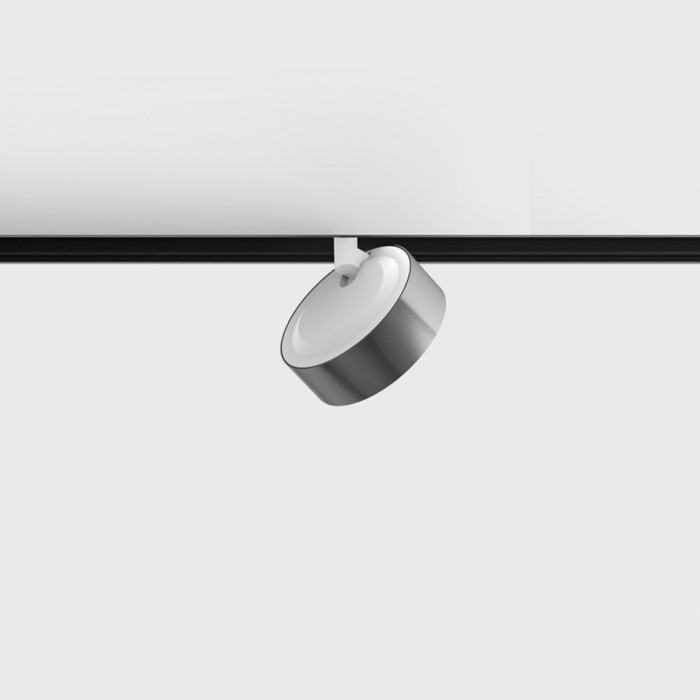 Світильник LTX IN_LINE SOL MINI, D75mm, H26mm, LED 6.3W, 3000К, хром/білий (06.7526.7.930.CR/WH)