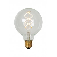Лампа світлодіодна Lucide 49032/05/60 , G95 5W 2700K E27 Dimmable, 360°