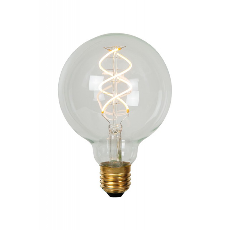 Лампа світлодіодна Lucide 49032/05/60 , G95 5W 2700K E27 Dimmable, 360°