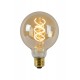 Лампа светодиодная Lucide 49032/05/62 Filament, G95 5W 2200K E27 Dimmable, 360°