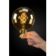 Лампа світлодіодна Lucide 49033/05/62 Filament, G125 5W 2200K E27 Dimmable, 360°