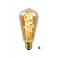 Лампа світлодіодна Lucide 49034/04/62 Led bulb, ST64 4W 2200K E27, 360°