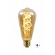 Светодиодная лампа Lucide 49034/05/62 Filament, ST64 5W 2200K E27 Dimmable, 360°