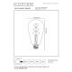 Светодиодная лампа Lucide 49034/04/62 Led bulb, ST64 4W 2200K E27, 360°