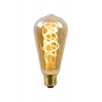 Светодиодная лампа Lucide 49034/05/62 Filament, ST64 5W 2200K E27 Dimmable, 360°